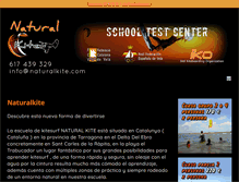 Tablet Screenshot of naturalkite.com